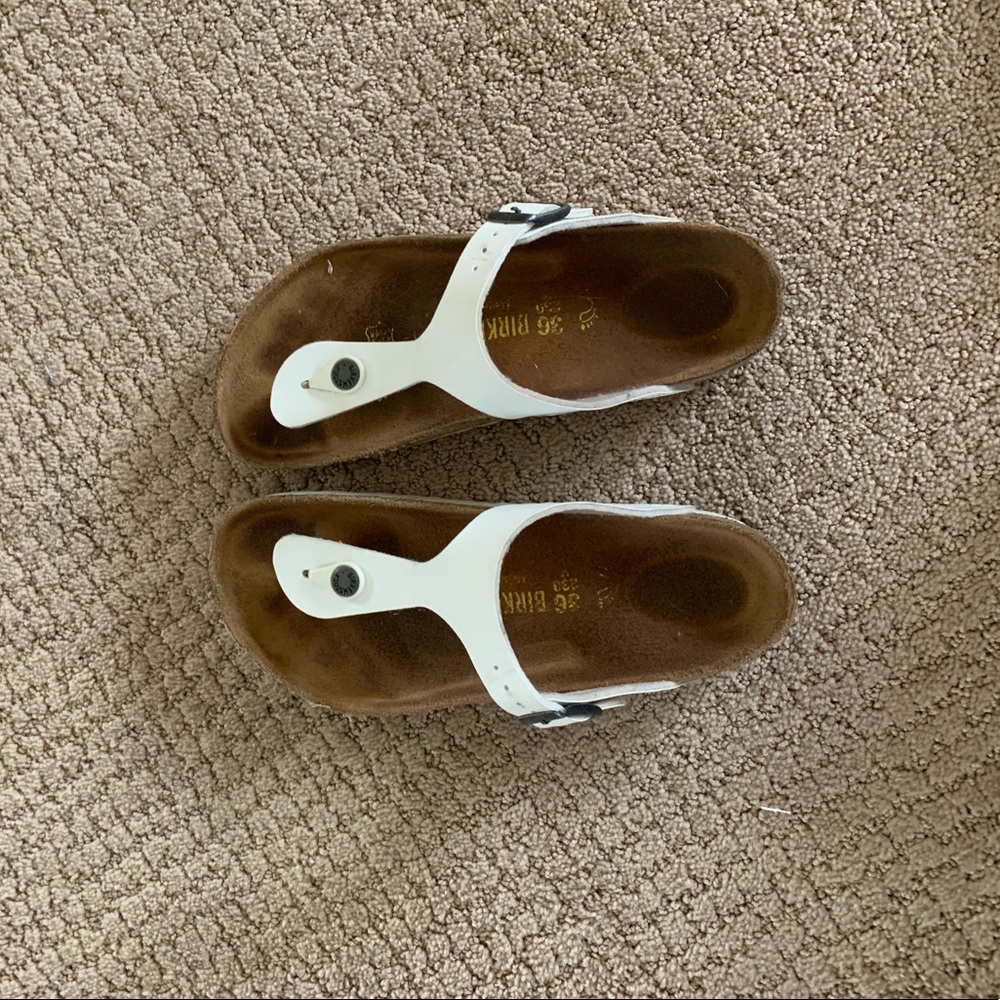 Birkenstock white sandal